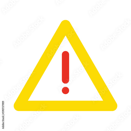 Art & IllustratioWarning sign with exclamation mark. Caution symbol. Vector illustration.
A hazard warning symbol on a red background. Suitable for use in the design of warnings, road signs etc