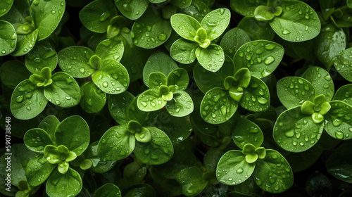 Oregano, adorned with glist...