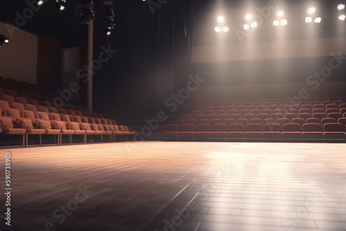 Echoes of the Past: An Empty Auditorium Waiting to be Filled with Memories
