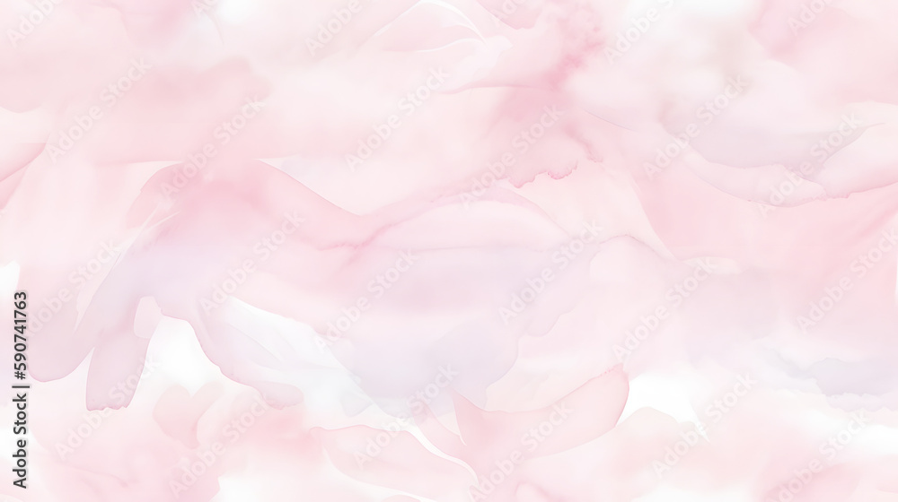a soft, dreamy background created with watercolor wash. Include pastel pink.