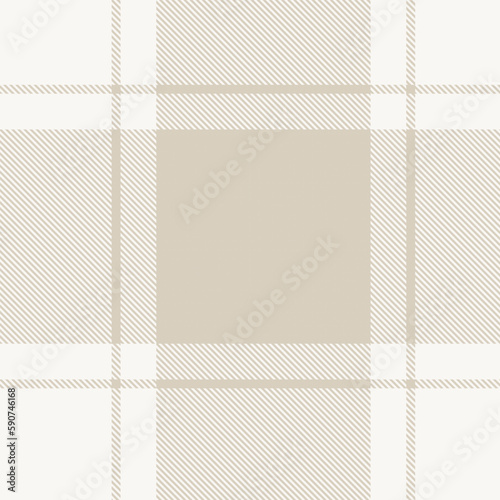 Neutral Colour Classic Plaid textured Seamless Pattern