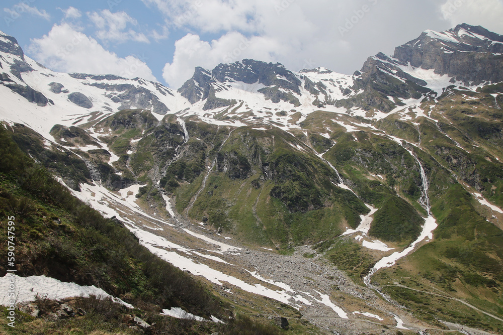 Hiking path Alexander Enzinger in Kaprun, Austria	