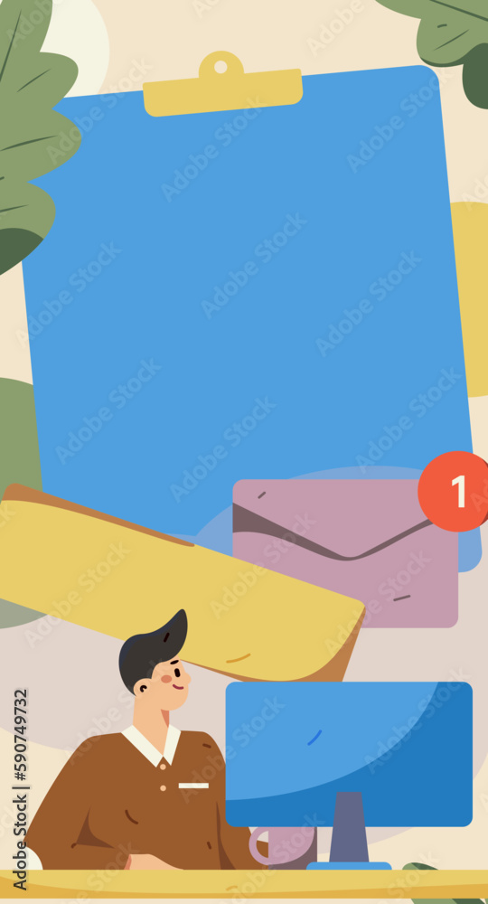 Communicate with consultants flat vector character concept operation hand drawn illustration
Communicate with consultants flat vector character concept operation hand drawn illustration