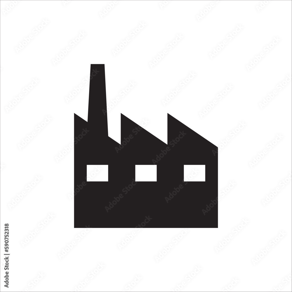 Factory vector icon. Factory flat sign design. Factory symbol pictogram. UX UI icon Factory vector icon. Factory flat sign design. Factory symbol pictogram. UX UI icon