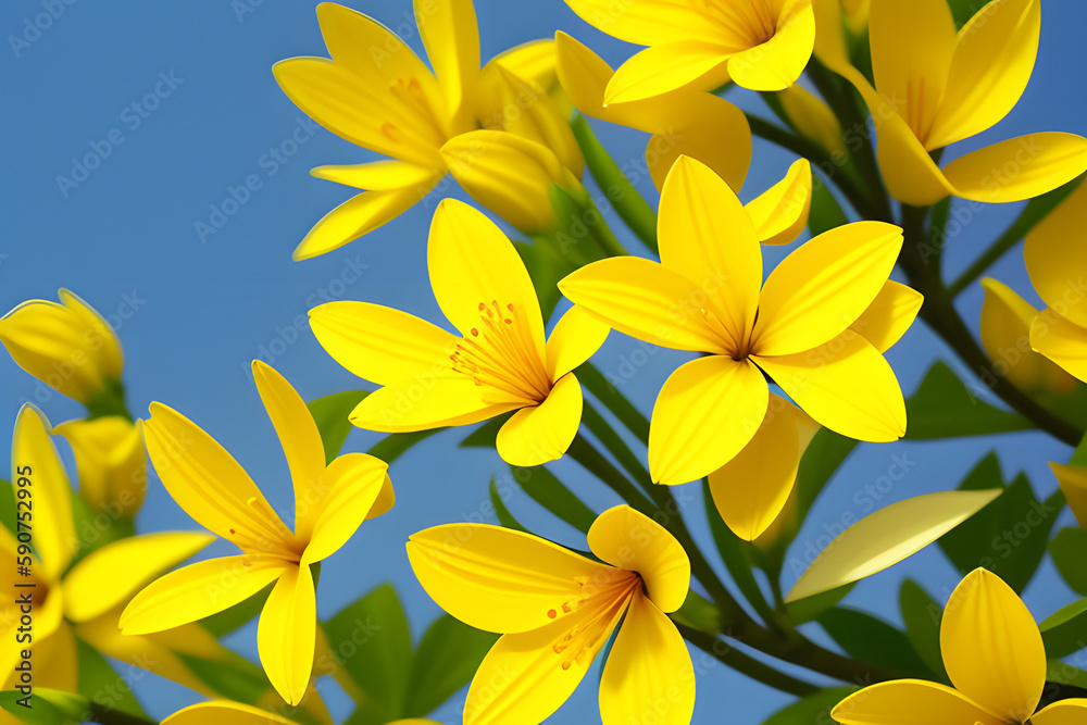 Obraz premium Yellow golden shower flower , cassia fistula flower isolated on white background.