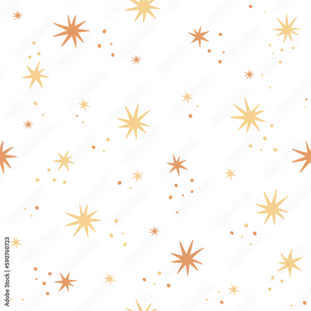 seamless kids pattern with stars in boho colors
seamless kids pattern with stars in boho colors