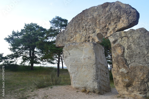 Baltic Sea at Kolka Cape, Latvia photo