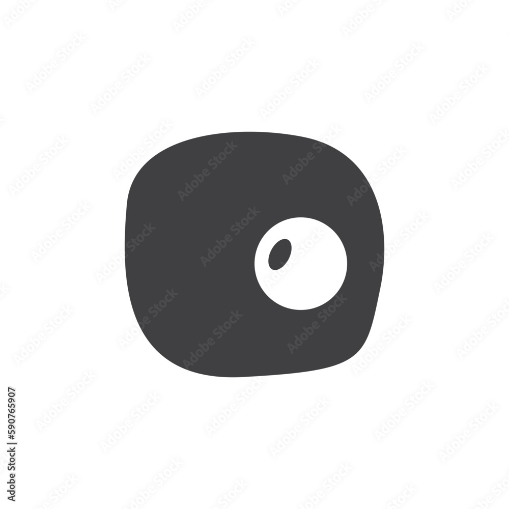 Fried egg icon. Fried egg vector sign design. Egg flat symbol pictogram. UX UI icon Fried egg icon. Fried egg vector sign design. Egg flat symbol pictogram. UX UI icon
