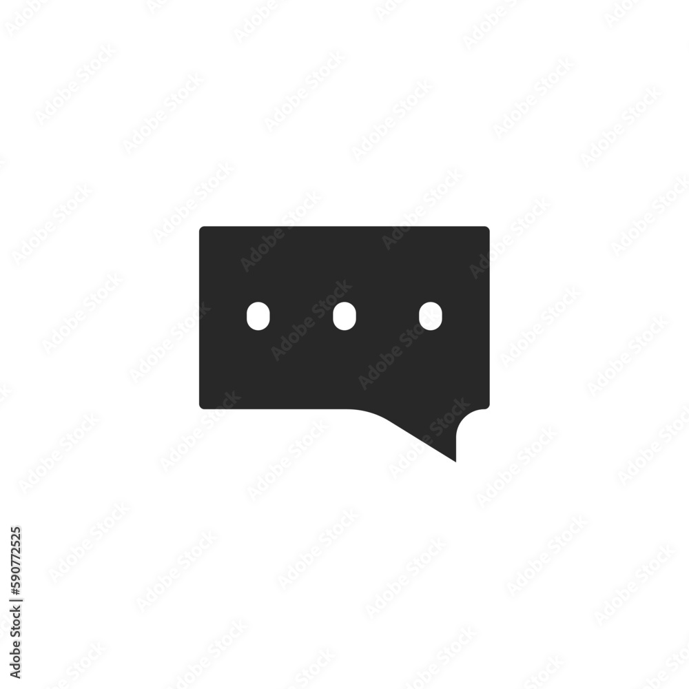 Chat icon, isolated Chat sign icon, vector illustration Chat icon, isolated Chat sign icon, vector illustration