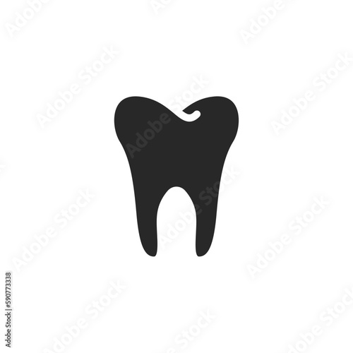 Dental icon, isolated Dental sign icon, vector illustration