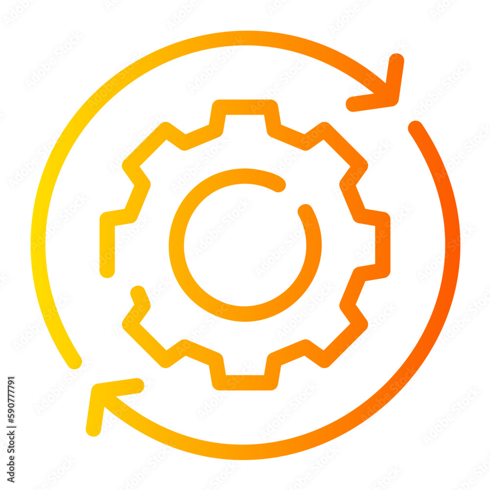 operation gradient icon