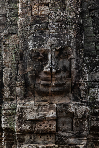 Ruins of Bayon Temple in Angkor wat in Siem Reap, Cambodia © blackday