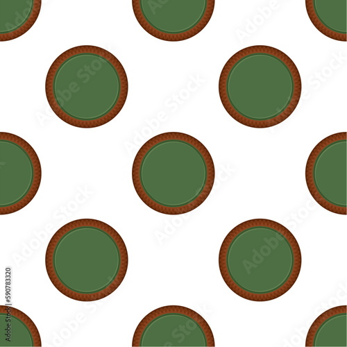 Pattern homemade cookie different taste in pastry biscuit