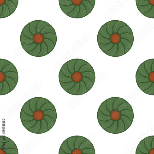 Pattern homemade cookie different taste in pastry biscuit