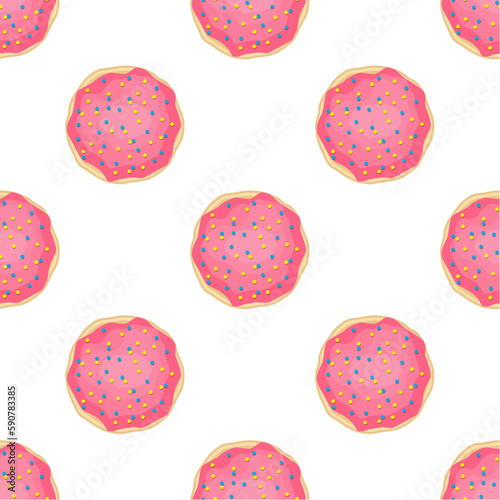 Pattern homemade cookie different taste in pastry biscuit