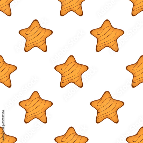 Pattern homemade cookie different taste in pastry biscuit