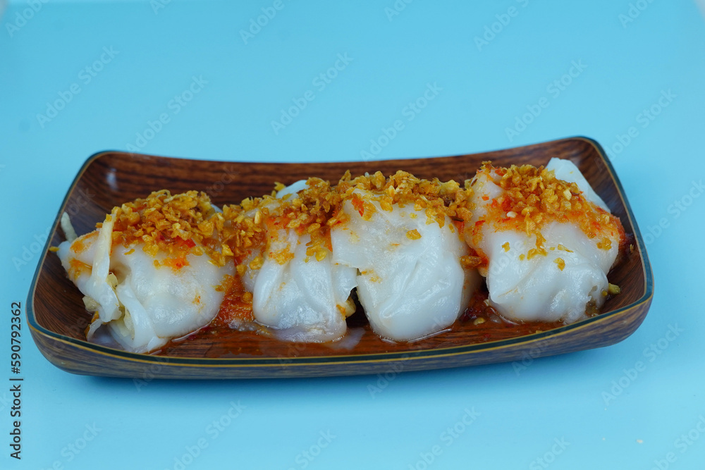 Choipan is a traditional snack from Pontianak, West Borneo. Made from chopped bamboo shoots and minced shrimp. Choipan is a traditional snack from Pontianak, West Borneo. Made from chopped bamboo shoots and minced shrimp.