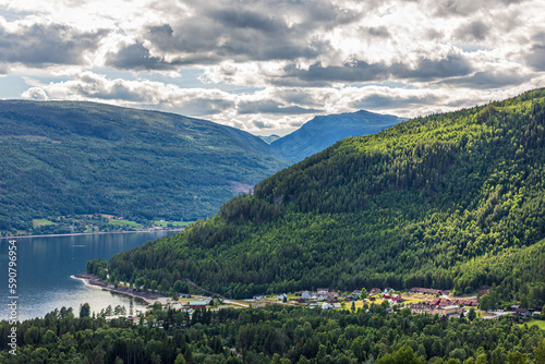 Norwegian summer valley