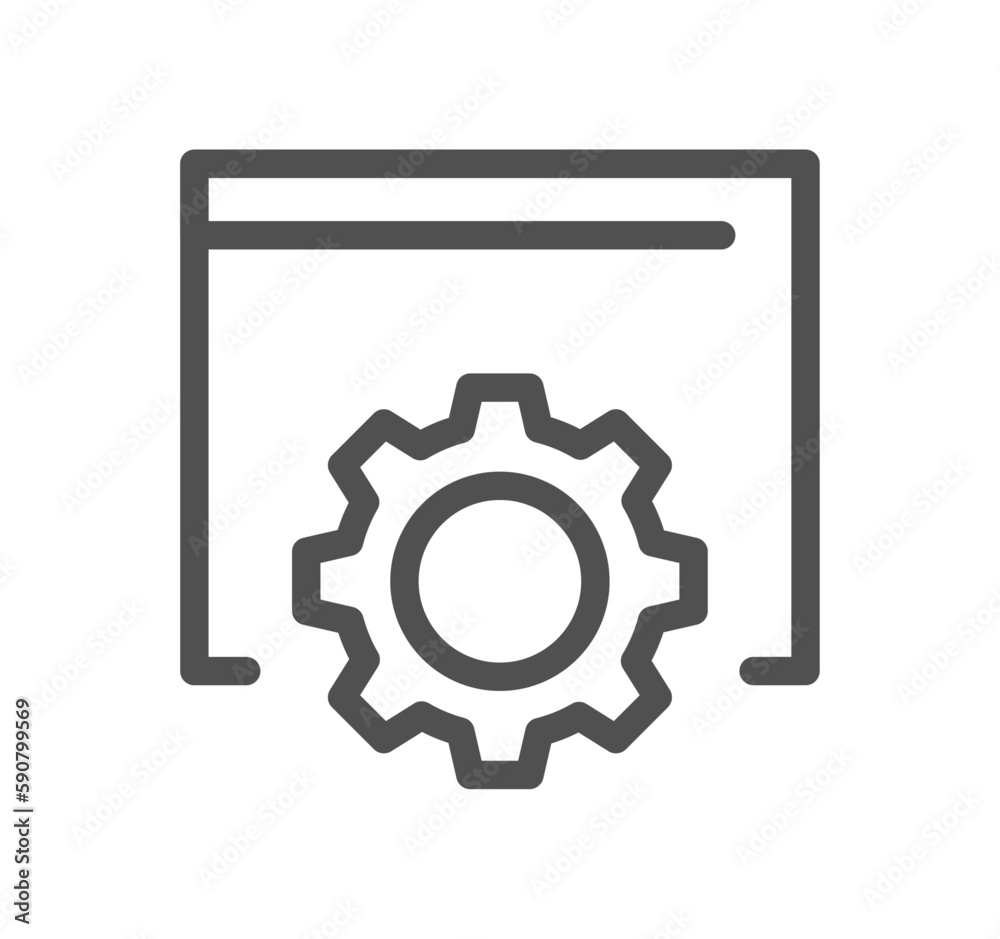 Engineering related icon outline and linear vector. Engineering related icon outline and linear vector.