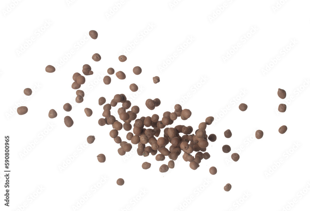 Clay Drainage big size ball pour fall down, explosion in air. Clay Drainage ball splash in shape form line explosion. White background isolated high speed shutter freeze motion Clay Drainage big size ball pour fall down, explosion in air. Clay Drainage ball splash in shape form line explosion. White background isolated high speed shutter freeze motion