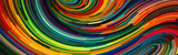Vivid color swirl abstract background. swiling color in segments. Generative AI.