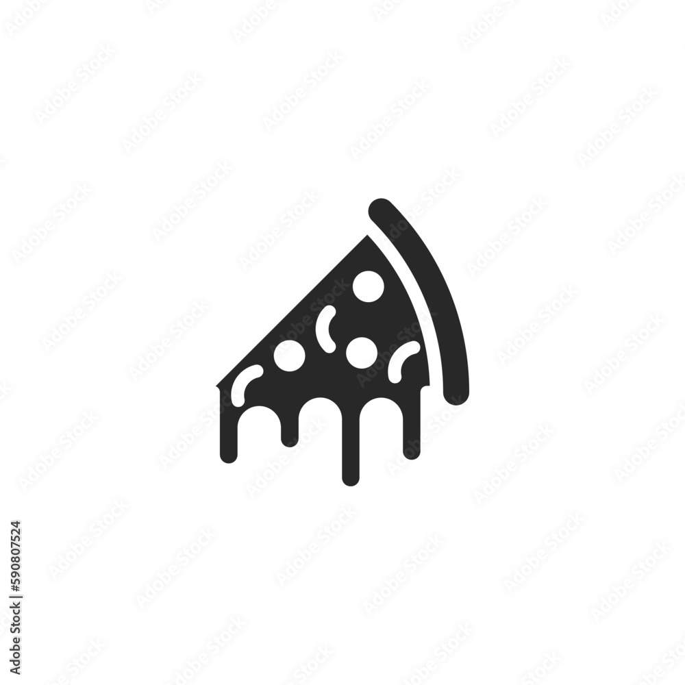 Food icon, isolated Food sign icon, vector illustration