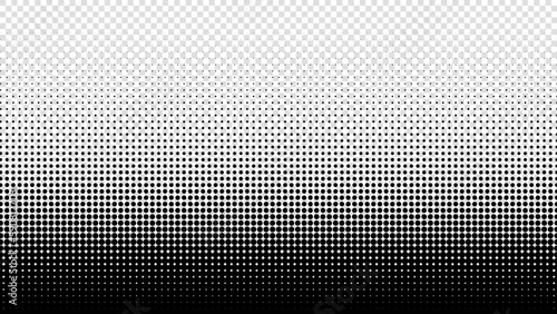 Noise grain halftone pattern background, pointillism dots gradient or dotwork, vector stipple effect. Grain noise halftone or grainy dotwork pattern