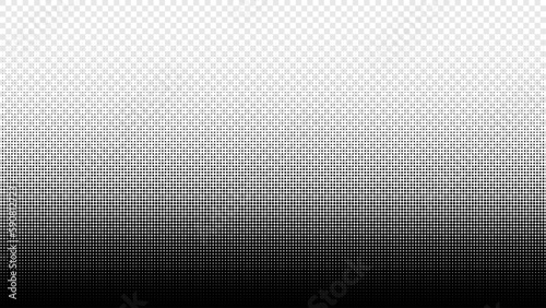 Noise grain pattern, halftone background with pointillism dots gradient, vector dotwork stipple effect. Grain noise halftone or grainy texture or dotwork grain noise