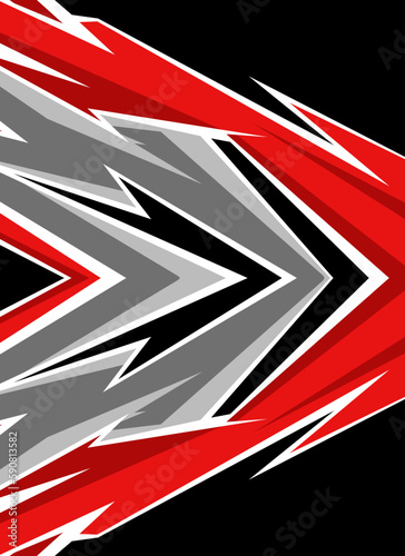 Helmet sticker. Abstract racing design concept. Car decal wrap design for motorcycle, boat, truck, car, boat and more.