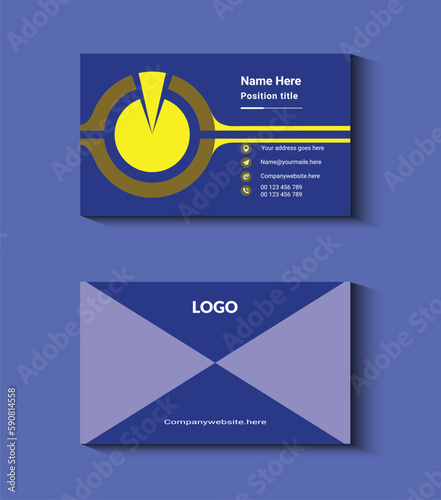  visiting card and visiting card template