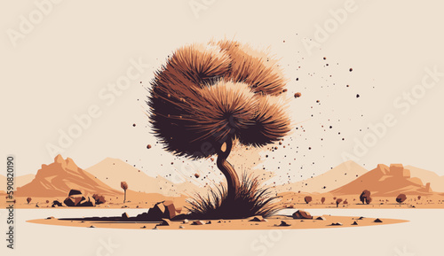 A Unique Plant: The Tumbleweed That Refused to Tumble