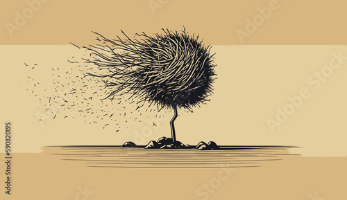 A Unique Plant: The Tumbleweed That Refused to Tumble