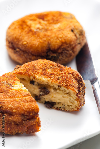 Wallpaper Mural cauliflower and potato burgers with mushrooms Torontodigital.ca