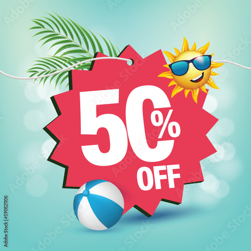 summer safe offer unit surrounded with summer elements