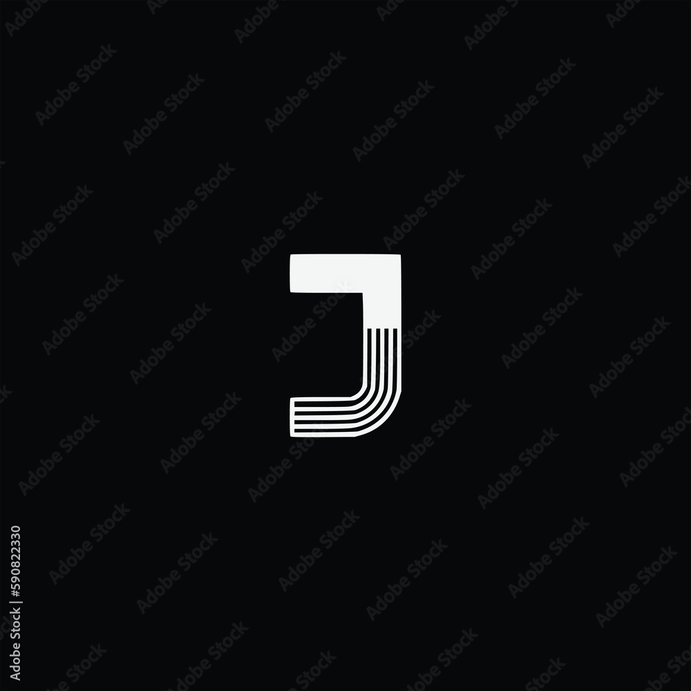 abstract j letter logo design business template abstract j letter logo design business template