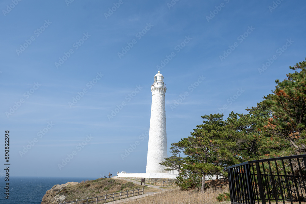 出雲日御碕灯台の風景 出雲日御碕灯台の風景