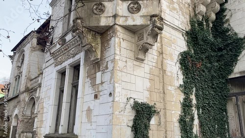 Abandoned house/palace of the Spitzer family, Beocin, Serbia photo