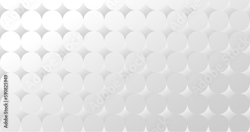 Fototapeta Naklejka Na Ścianę i Meble -  Abstract white geometric circle pattern. Retro background. Surface. Vector illustration