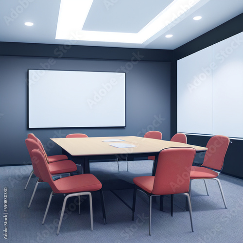 Business meeting room