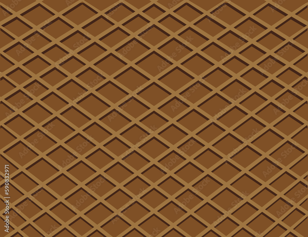 Naklejka premium waffle cone texture
