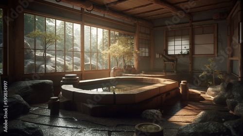 japanese onsen room photo