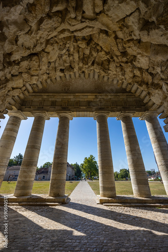Royal salt work complex in Arc-et-Senans  UNESCO World Heritage Site  Franche Comte  France