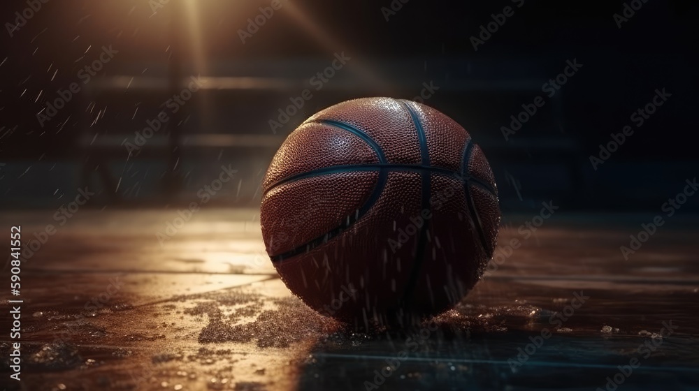 Basketball. Generative AI