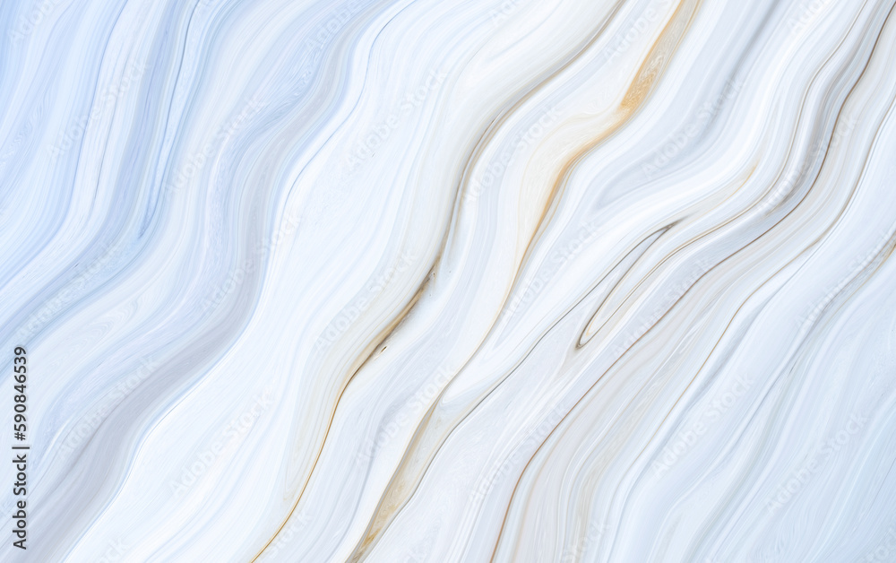Obraz premium Marble rock texture blue ink pattern liquid swirl paint white dark that is Illustration background for do ceramic counter tile silver gray that is abstract waves skin wall luxurious art ideas concept.