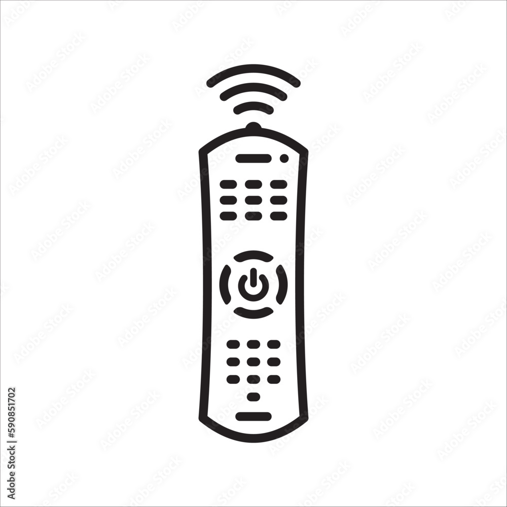 Remote controller vector icon. Remote control flat sign design. TV Television remote controller symbol pictogram. UX UI icon Remote controller vector icon. Remote control flat sign design. TV Television remote controller symbol pictogram. UX UI icon