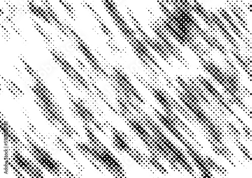 白黒のドットパターン　012