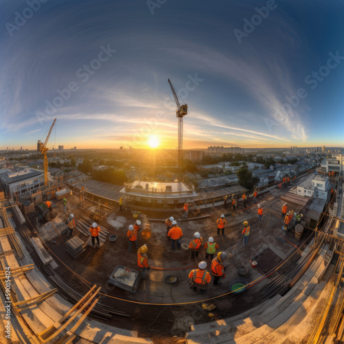 Building construction - AI Generative