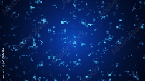 Wallpaper Mural loop animation futuristic blue technology background  Torontodigital.ca