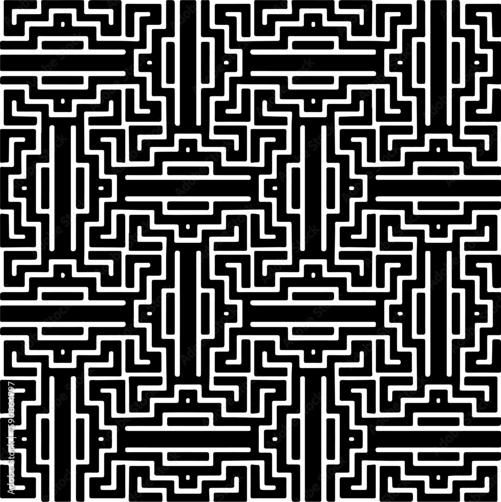 Black and white abstract patterns.Seamless monochrome repeating pattern for web page, textures, card, poster, fabric, textile. Black and white abstract patterns.Seamless monochrome repeating pattern for web page, textures, card, poster, fabric, textile.