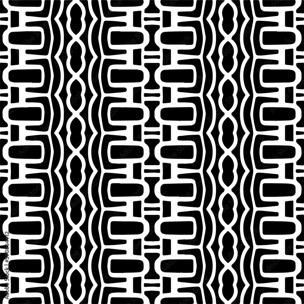 Black and white abstract patterns.Seamless monochrome repeating pattern for web page, textures, card, poster, fabric, textile. Black and white abstract patterns.Seamless monochrome repeating pattern for web page, textures, card, poster, fabric, textile.
